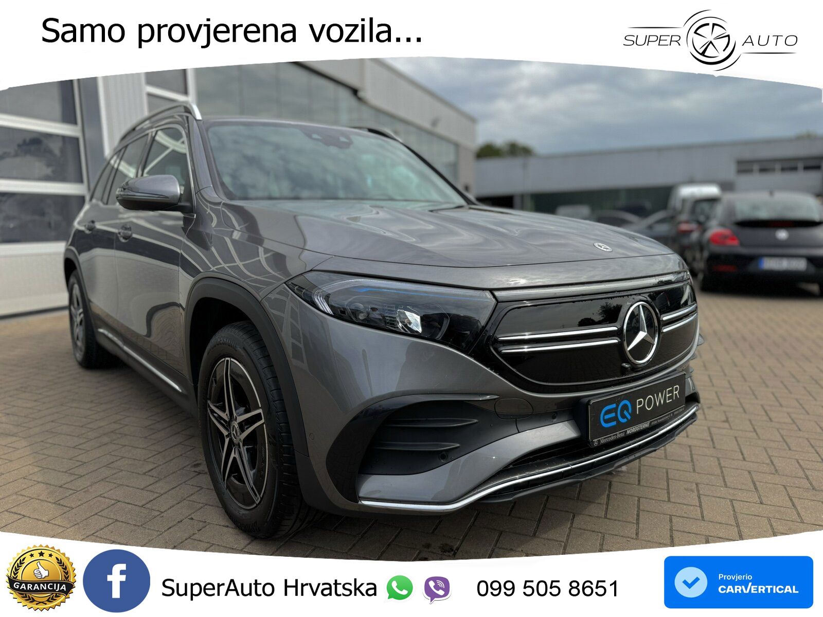 Mercedes EQB 250 Aut. AMG 190 KS, KAM+VIRT+GR SJED+LED+LANE