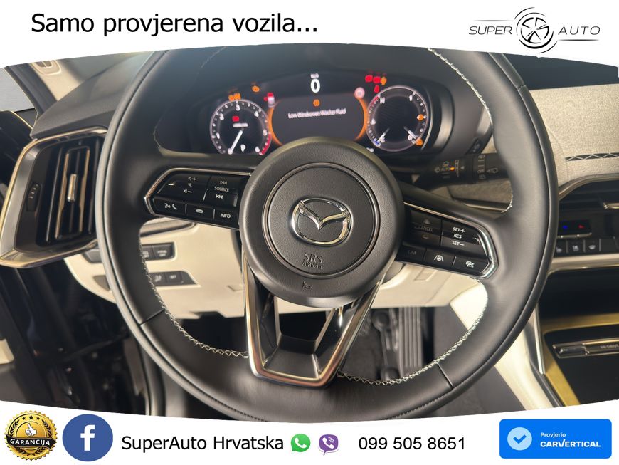 Mazda CX-60 3.3 e-Skyactiv AWD Aut. Takumi 254 KS, PANO+360+ACC+GR SJED+KEY+LANE