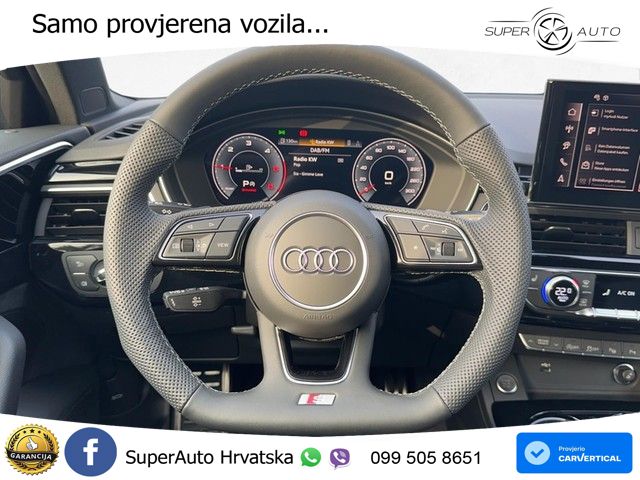 Audi A4 Avant 40 TDI quattro Aut. S line 204 KS, LED+360+GR SJED+VIRT+ASIST