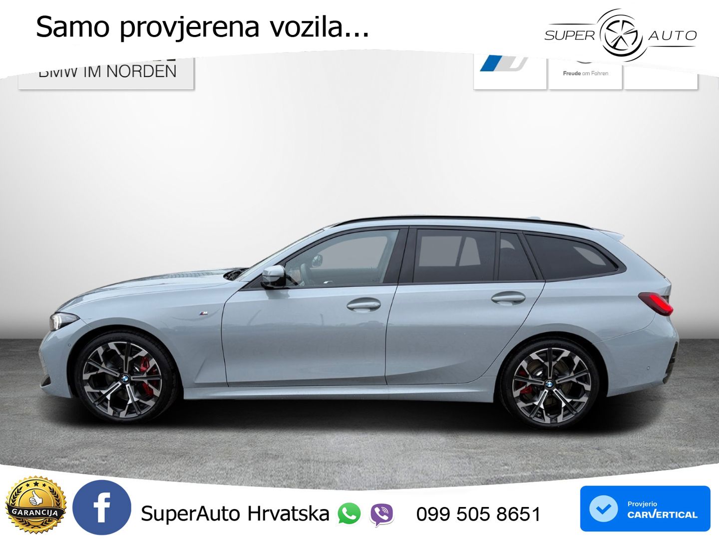 BMW 330d Touring xDrive Aut. M Sport Pro 286 KS, LED+ACC+PANO+GR SJED+360+PARK