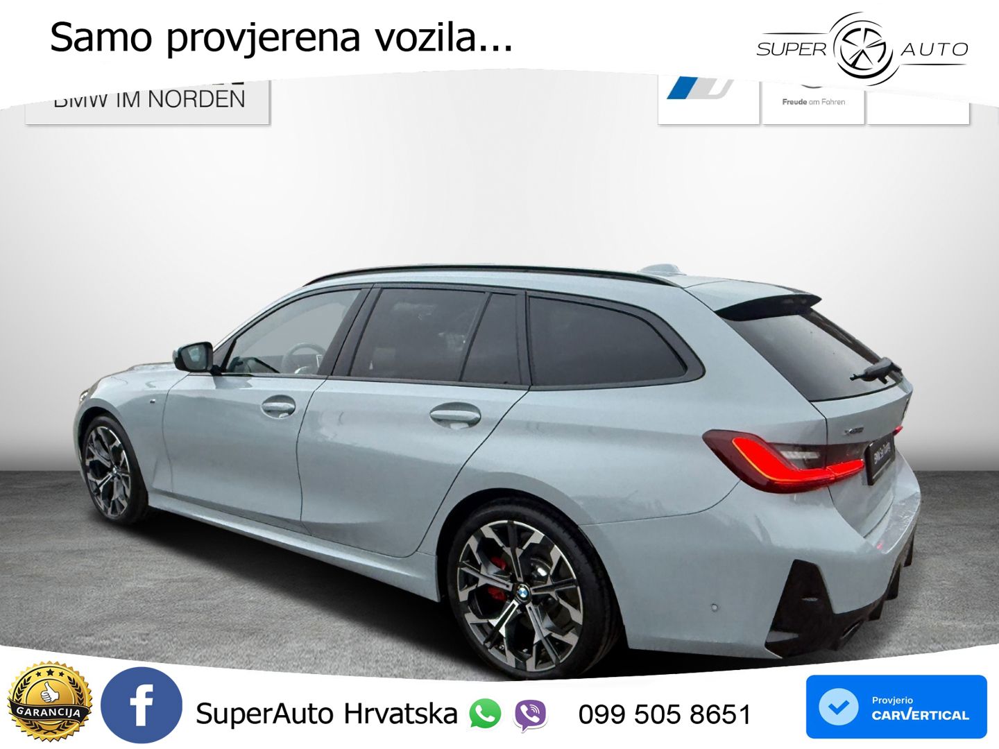 BMW 330d Touring xDrive Aut. M Sport Pro 286 KS, LED+ACC+PANO+GR SJED+360+PARK