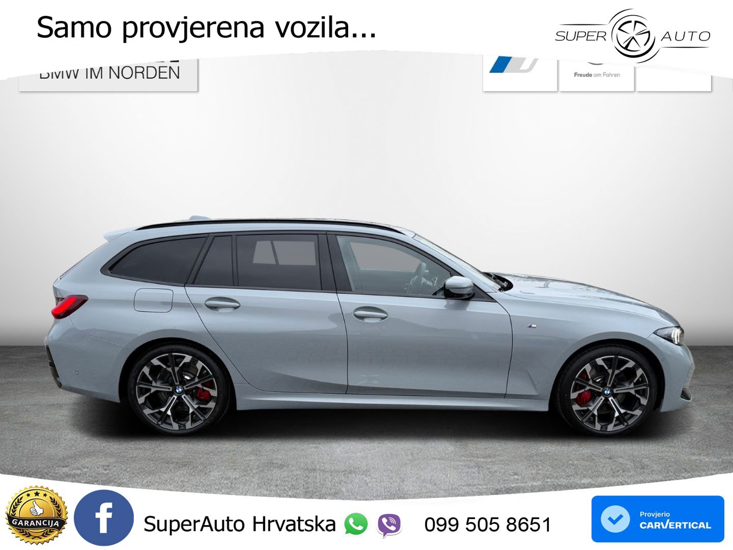 BMW 330d Touring xDrive Aut. M Sport Pro 286 KS, LED+ACC+PANO+GR SJED+360+PARK