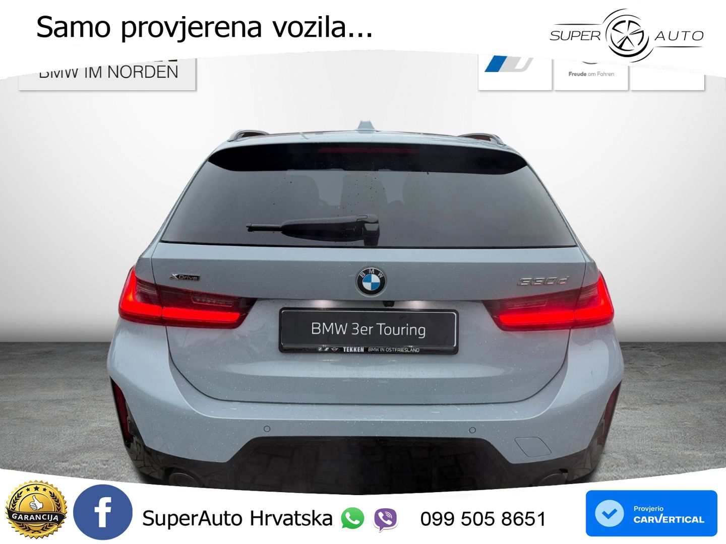 BMW 330d Touring xDrive Aut. M Sport Pro 286 KS, LED+ACC+PANO+GR SJED+360+PARK