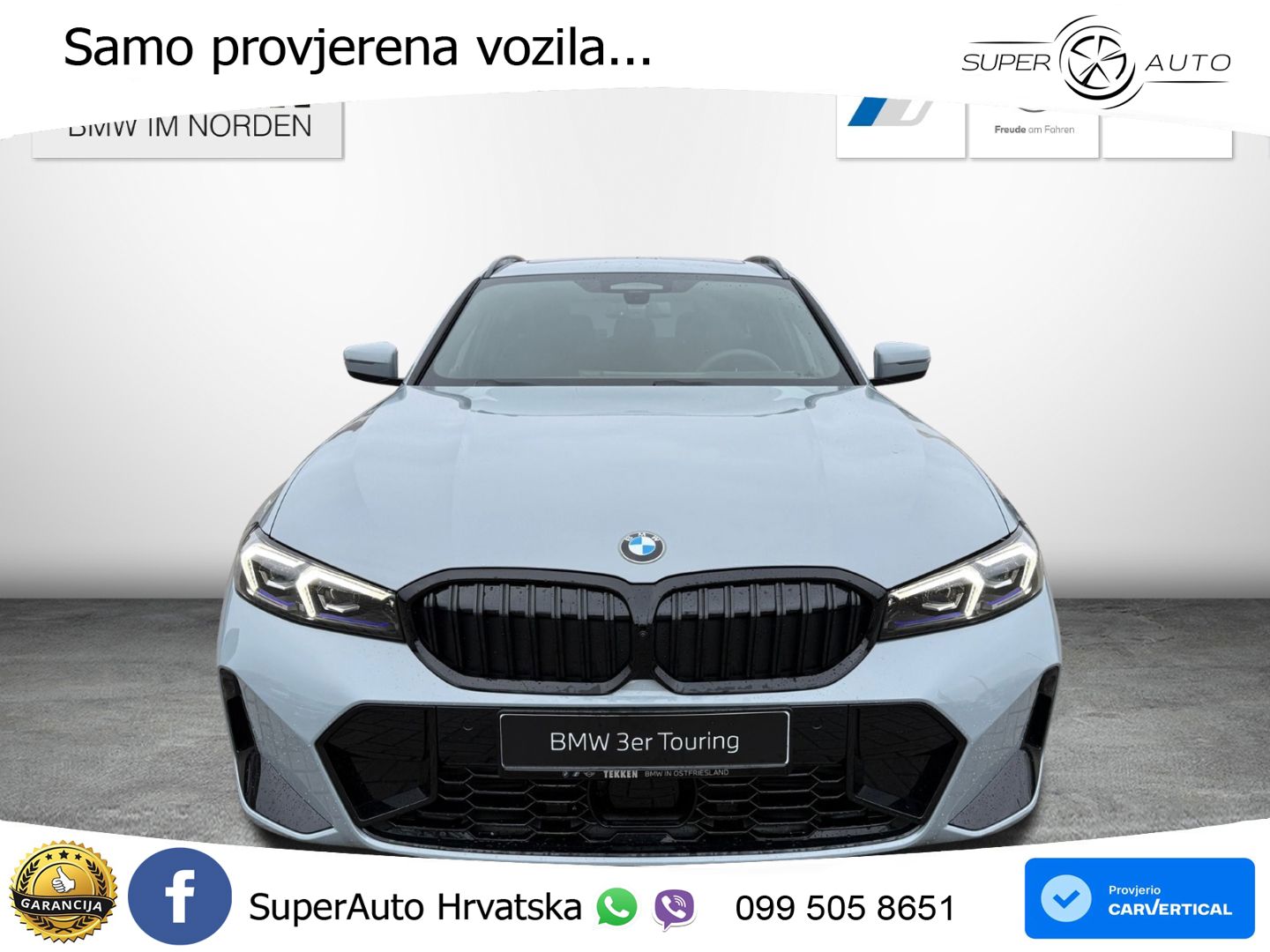 BMW 330d Touring xDrive Aut. M Sport Pro 286 KS, LED+ACC+PANO+GR SJED+360+PARK