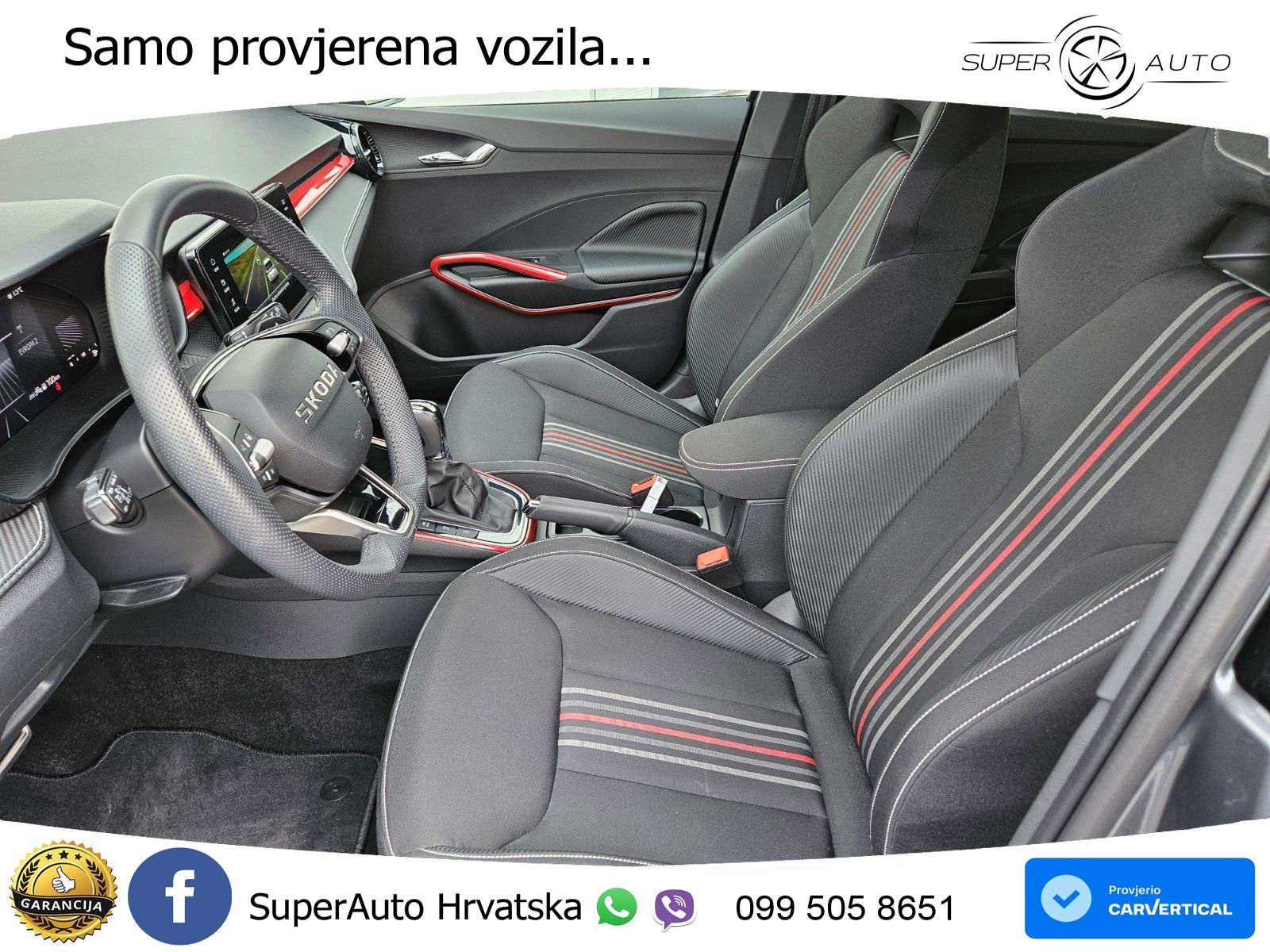 Škoda Fabia 1.0 TSI Aut. Monte Carlo 116 KS, KAM+KEY+GR SJED+LED+VIRT