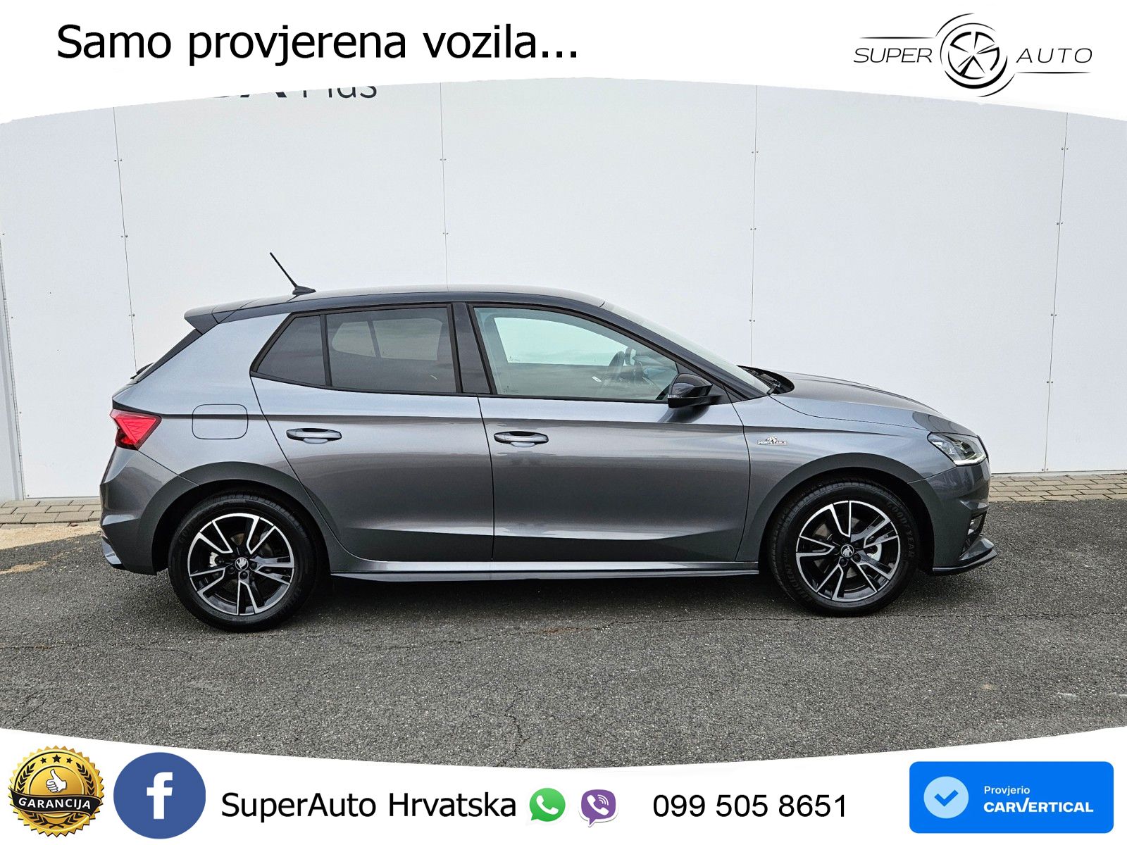 Škoda Fabia 1.0 TSI Aut. Monte Carlo 116 KS, KAM+KEY+GR SJED+LED+VIRT