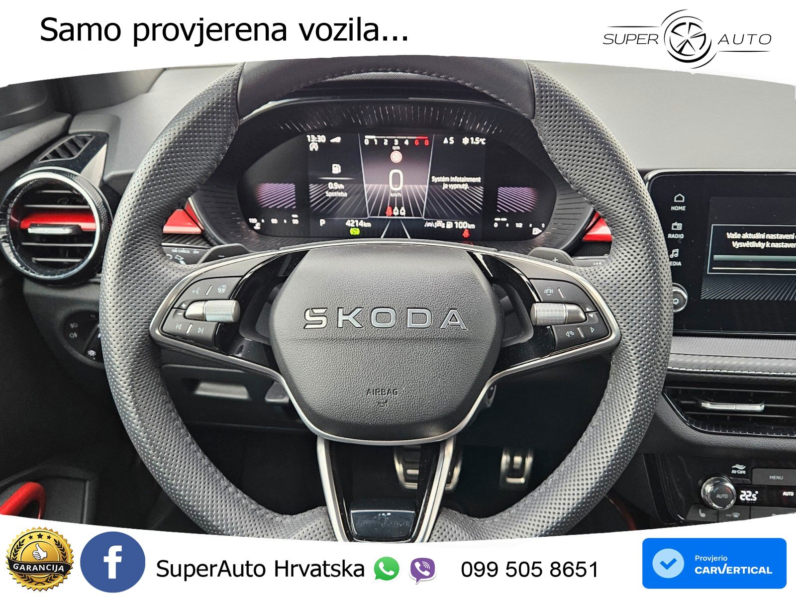 Škoda Fabia 1.0 TSI Aut. Monte Carlo 116 KS, KAM+KEY+GR SJED+LED+VIRT