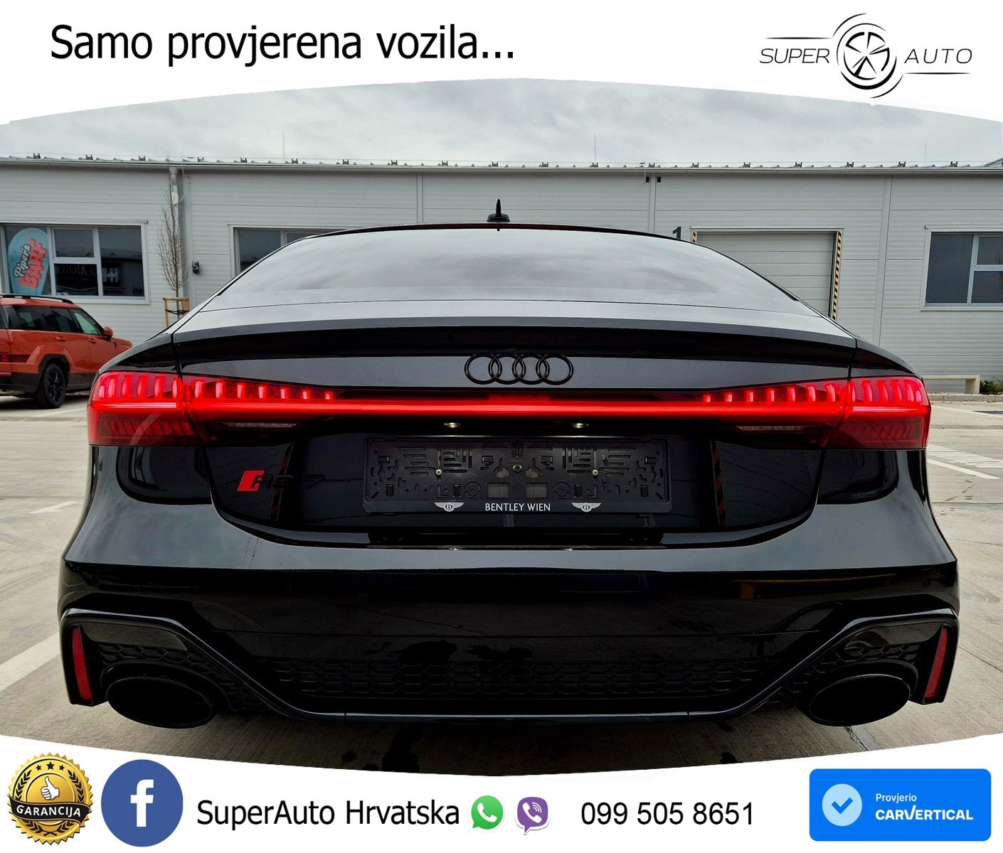 Audi RS7 4.0 TFSI V8 quattro Aut. 600 KS, ZRAČNI+360+4xGR SJED+PANO+VIRT+ASIST