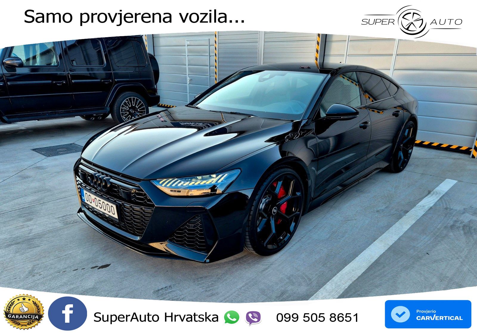 Audi RS7 4.0 TFSI V8 quattro Aut. 600 KS, ZRAČNI+360+4xGR SJED+PANO+VIRT+ASIST