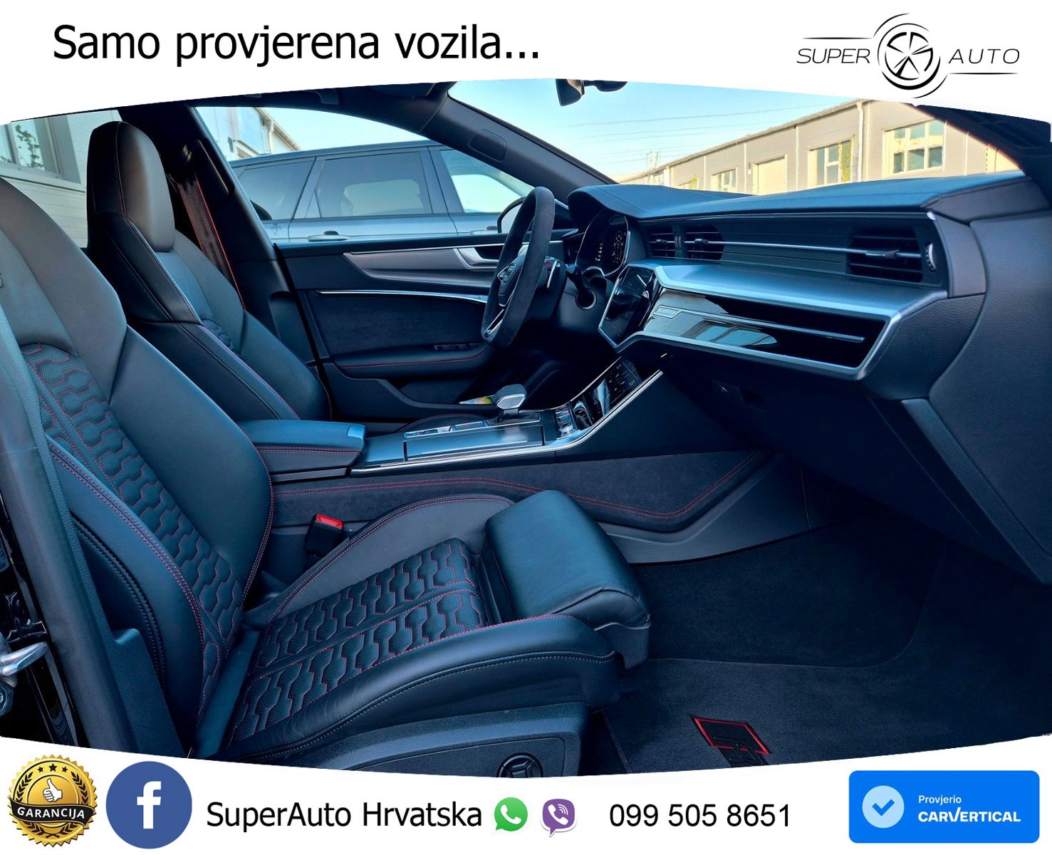 Audi RS7 4.0 TFSI V8 quattro Aut. 600 KS, ZRAČNI+360+4xGR SJED+PANO+VIRT+ASIST