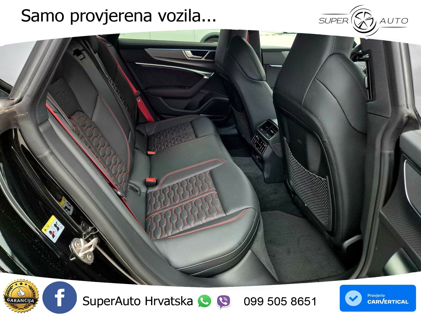 Audi RS7 4.0 TFSI V8 quattro Aut. 600 KS, ZRAČNI+360+4xGR SJED+PANO+VIRT+ASIST