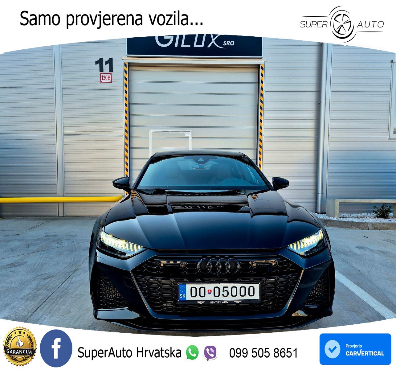 Audi RS7 4.0 TFSI V8 quattro Aut. 600 KS, ZRAČNI+360+4xGR SJED+PANO+VIRT+ASIST