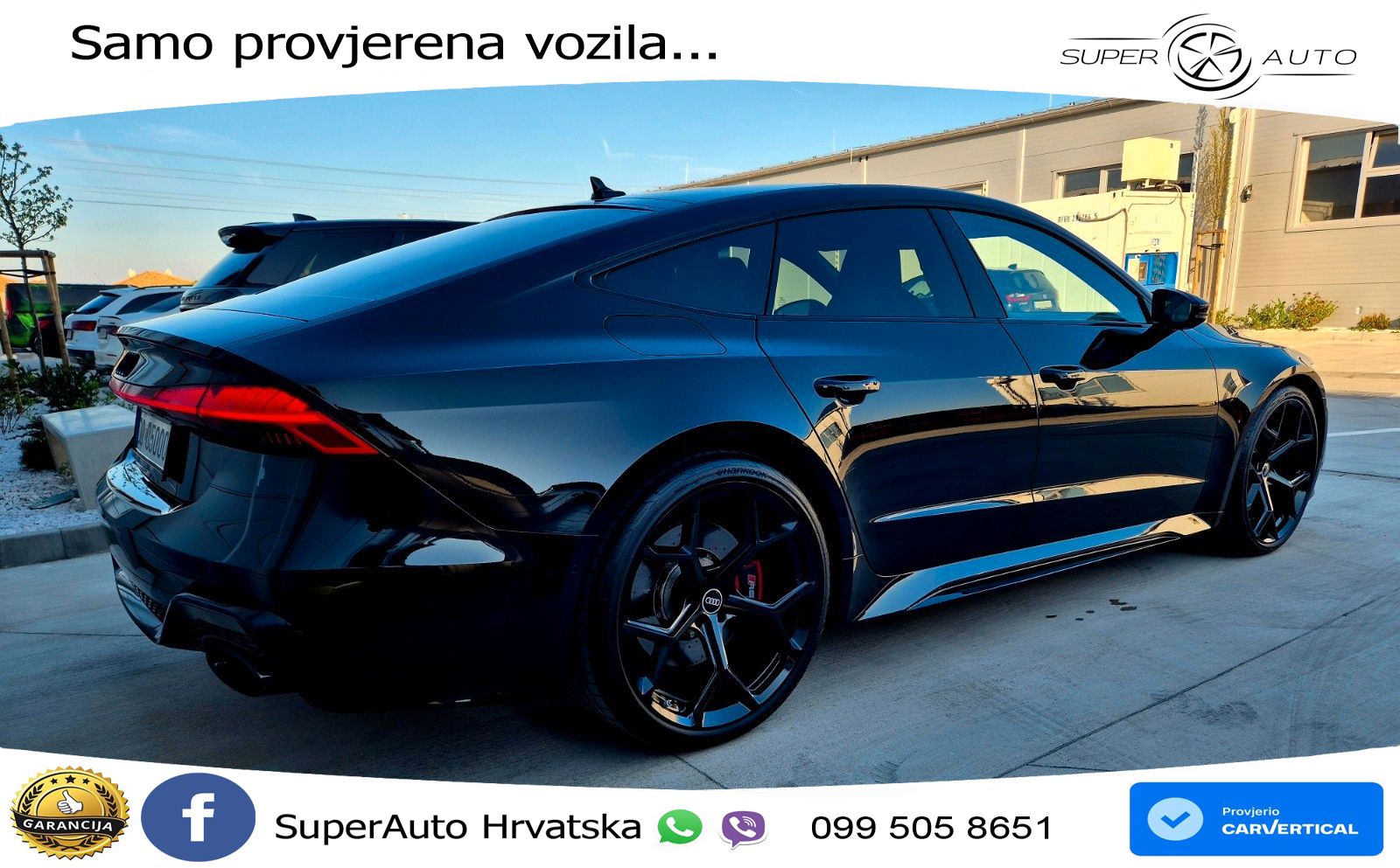 Audi RS7 4.0 TFSI V8 quattro Aut. 600 KS, ZRAČNI+360+4xGR SJED+PANO+VIRT+ASIST