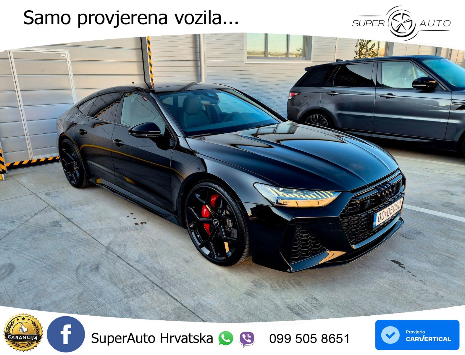 Audi RS7 4.0 TFSI V8 quattro Aut. 600 KS, ZRAČNI+360+4xGR SJED+PANO+VIRT+ASIST
