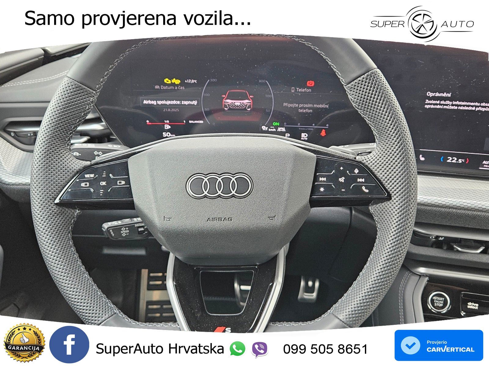 Audi Q5 2.0 TDI quattro Aut. S line 204 KS, ACC+KAM+KEY+GR SJED+HEAD+VIRT+LANE