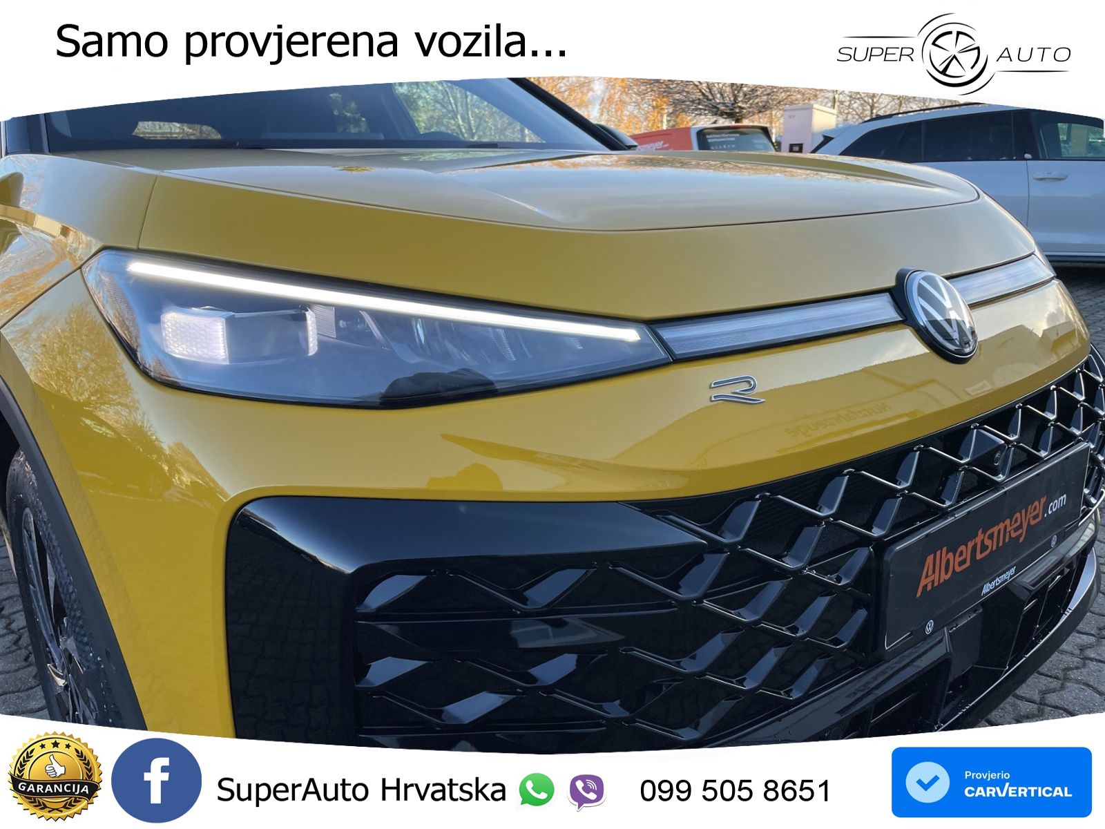 VW T-Roc 1.5 eTSI DSG R-Line 150 KS, ACC+360+KEY+GR SJED+HEAD+VIRT+LANE