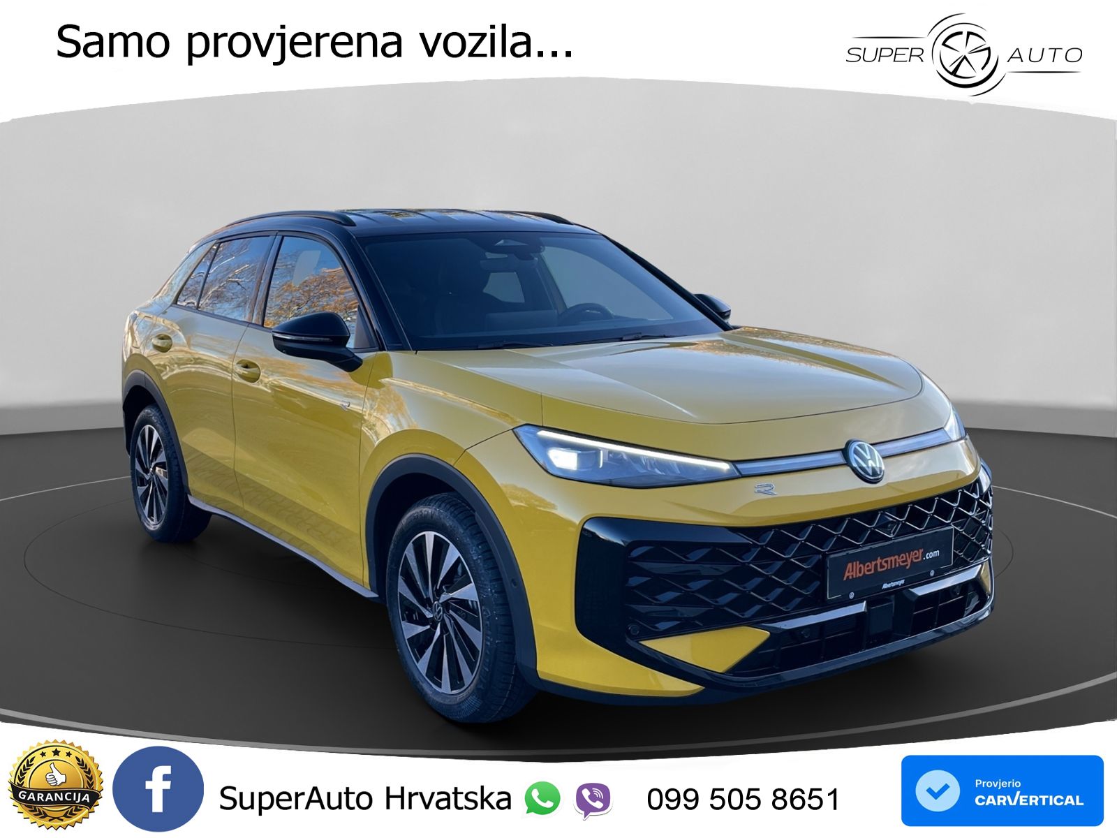 VW T-Roc 1.5 eTSI DSG R-Line 150 KS, ACC+360+KEY+GR SJED+HEAD+VIRT+LANE