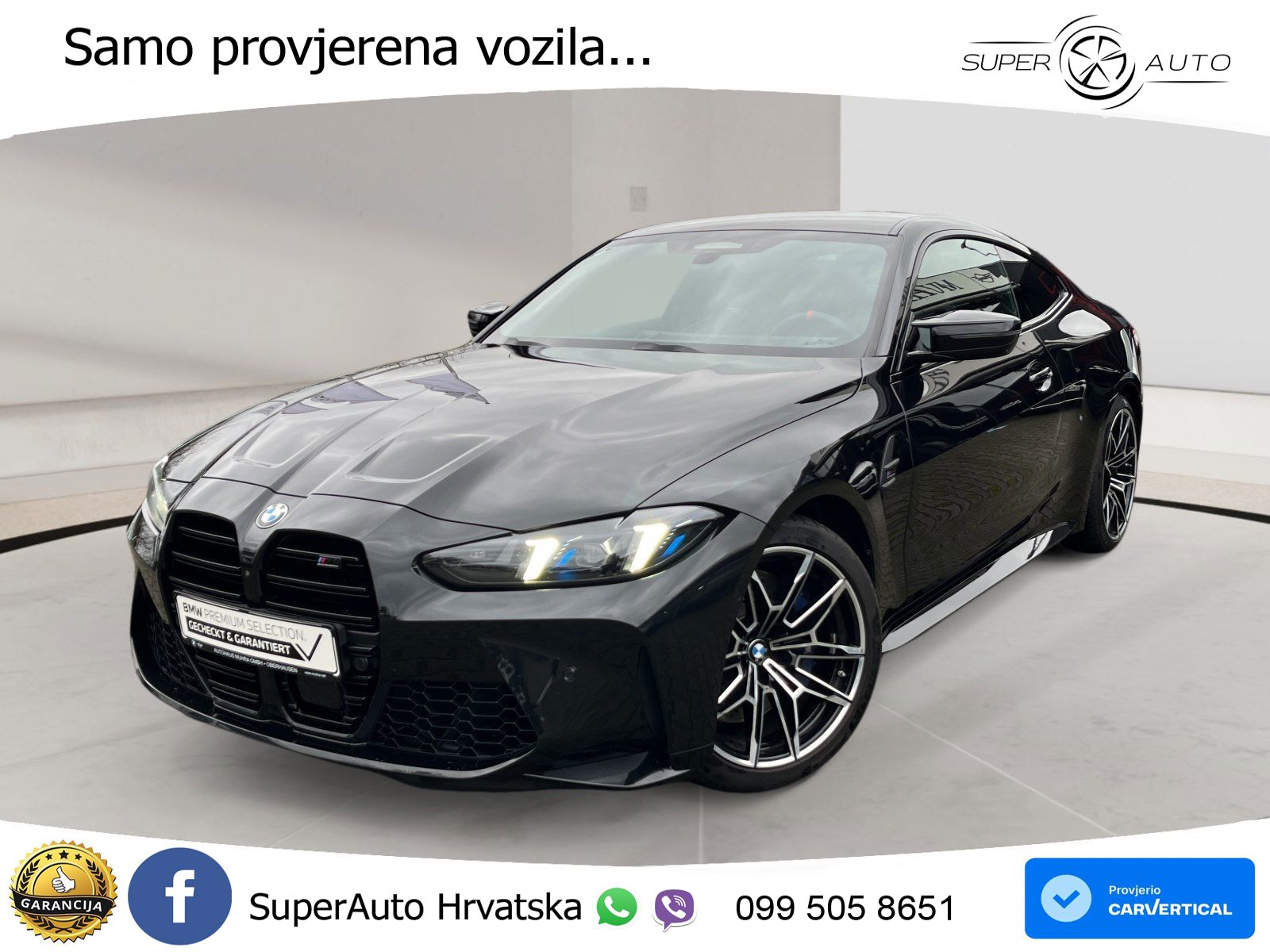 BMW M4 Competition 3.0 Steptronic M Sport 510 KS, ACC+360+KEY+GR SJED+VIRT+LANE