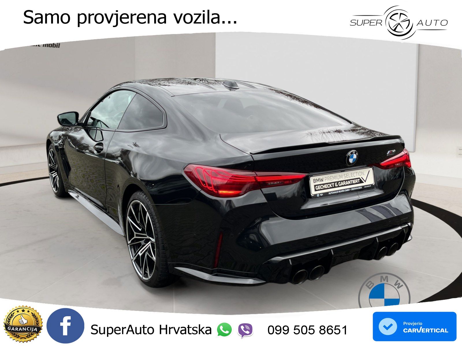 BMW M4 Competition 3.0 Steptronic M Sport 510 KS, ACC+360+KEY+GR SJED+VIRT+LANE
