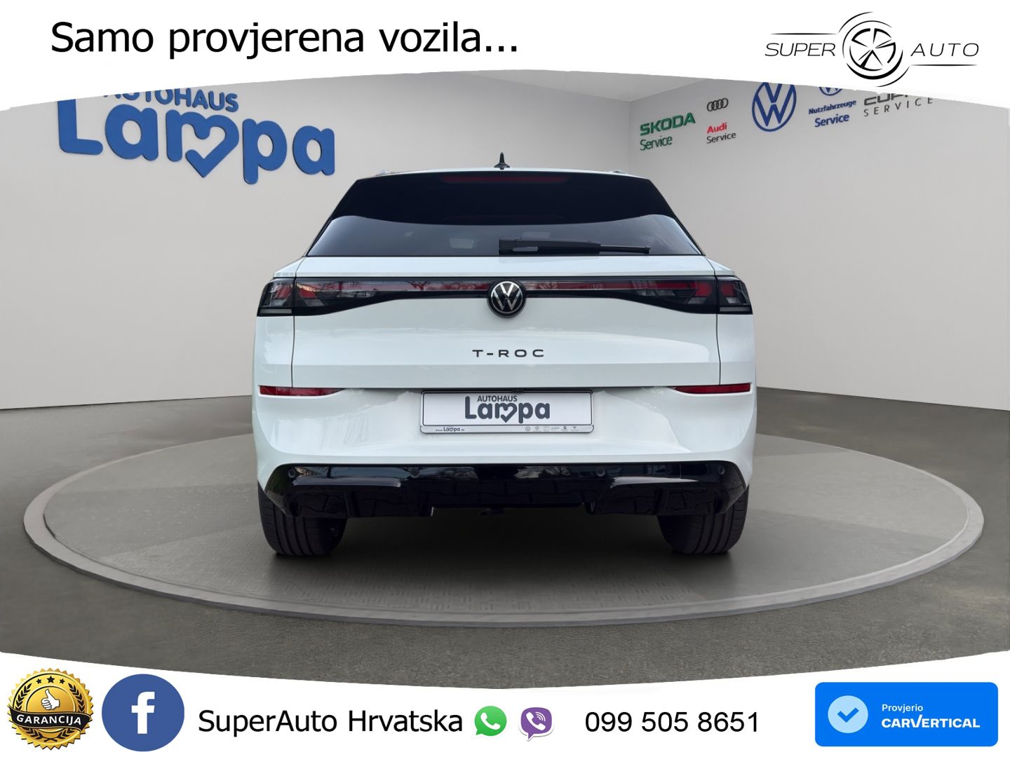 VW T-Roc 1.5 eTSI DSG R-Line 150 KS, ACC+360+KEY+GR SJED+HEAD+VIRT+LANE