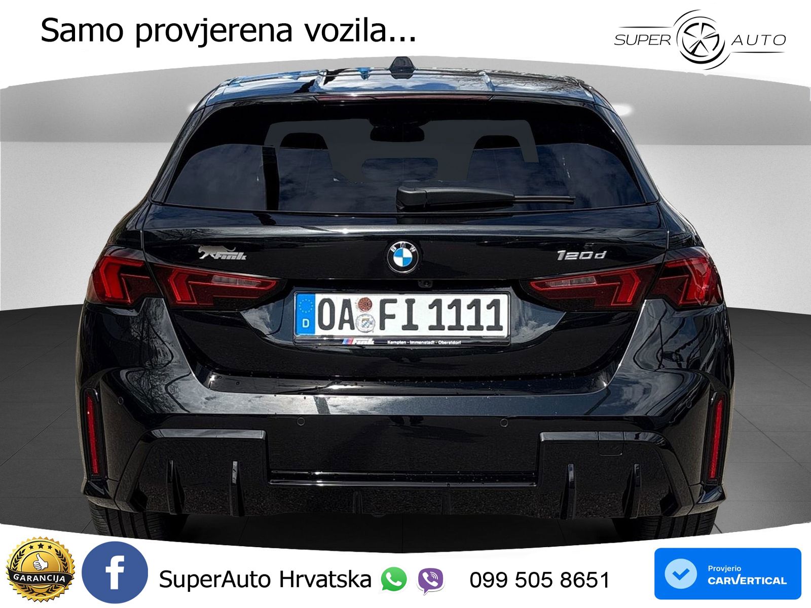 BMW 120d Aut. M Sport 150 KS, LED+ACC+GR SJED+VIRT+KAM