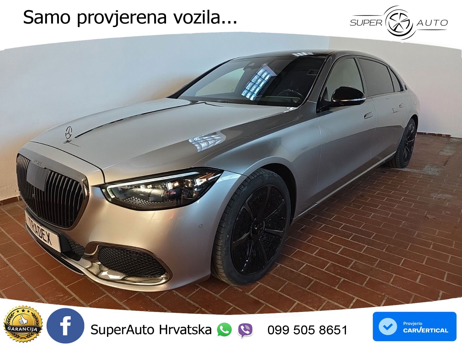 Mercedes Maybach S 580 4M Aut. 367 KS, PANO+ZRAČ+360+GR SJED+ACC+KEY