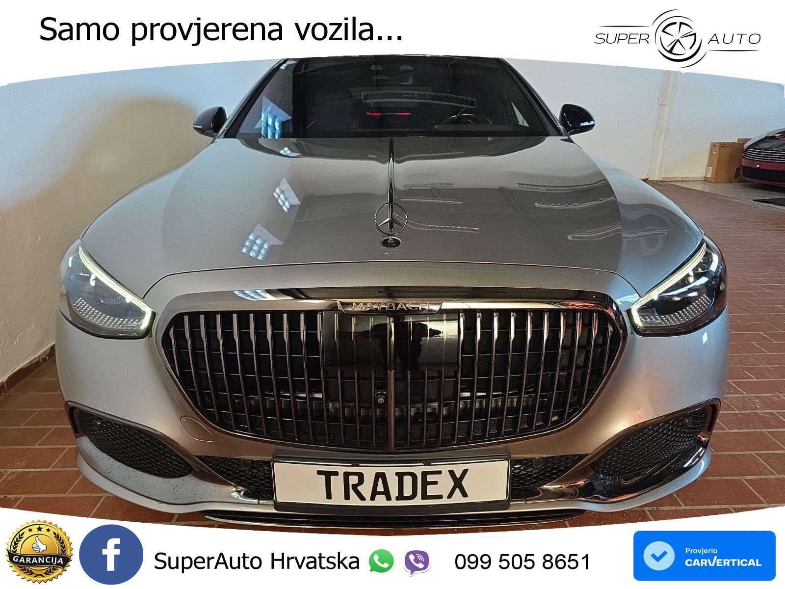 Mercedes Maybach S 580 4M Aut. 367 KS, PANO+ZRAČ+360+GR SJED+ACC+KEY