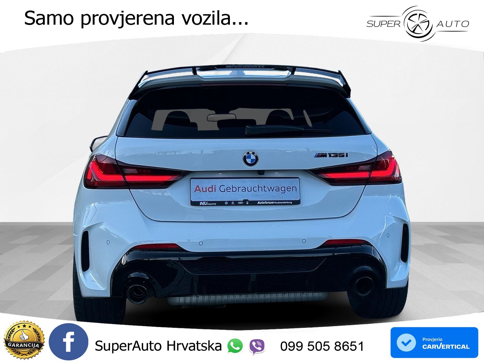 BMW M135i xDrive Aut. M Sport 306 KS, LED+ACC+PANO+GR SJED+KAM+HEAD