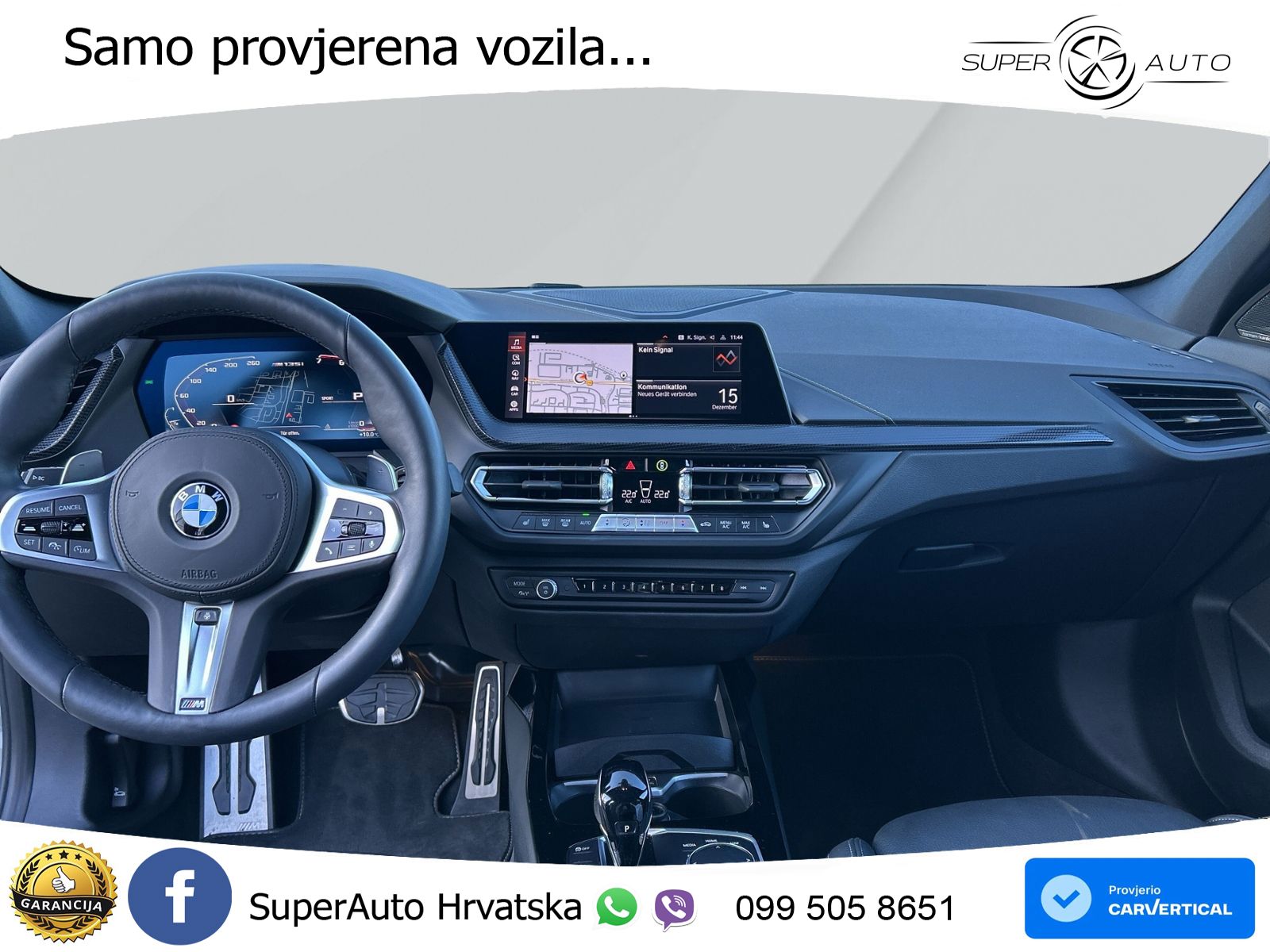 BMW M135i xDrive Aut. M Sport 306 KS, LED+ACC+PANO+GR SJED+KAM+HEAD