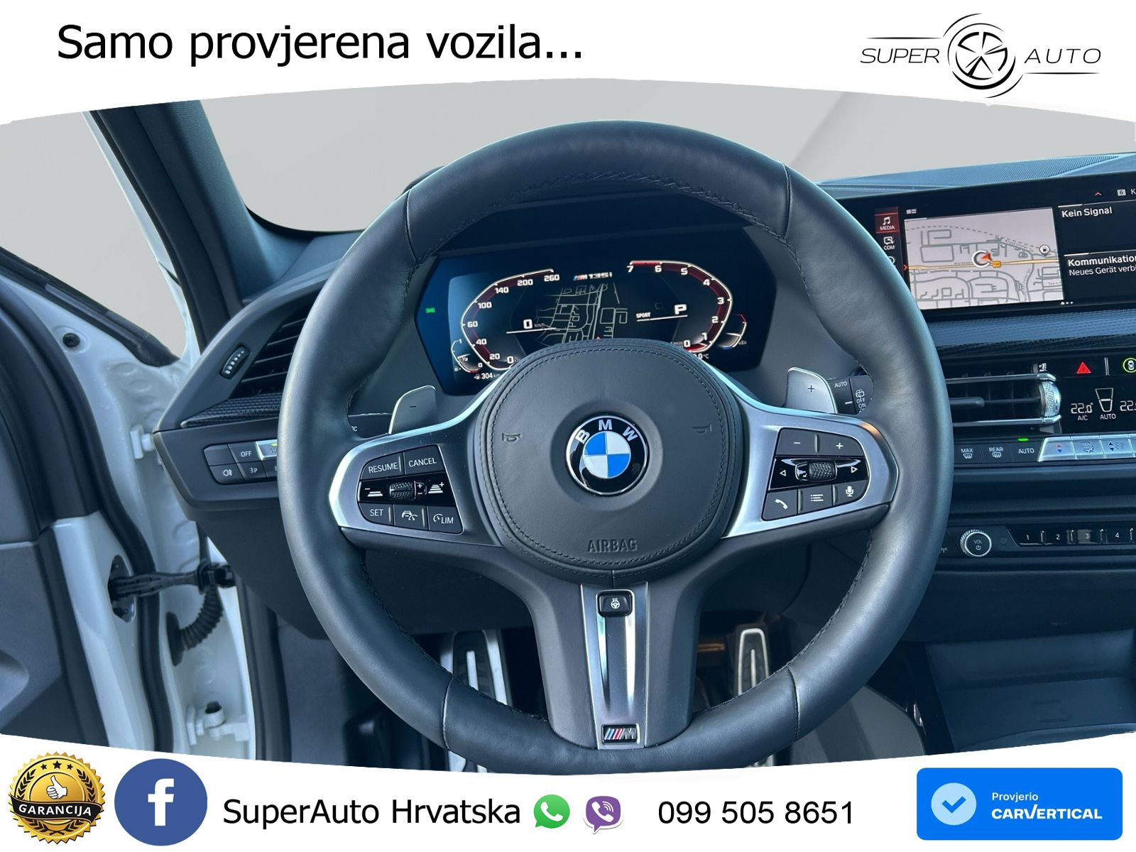 BMW M135i xDrive Aut. M Sport 306 KS, LED+ACC+PANO+GR SJED+KAM+HEAD