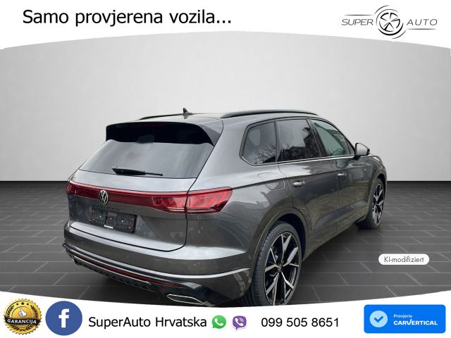 VW Touareg 3.0 TDI 4M Aut. R-Line 286 KS, PANO+ZRAČ+KAM+GR SJED+ACC+HEAD+LANE
