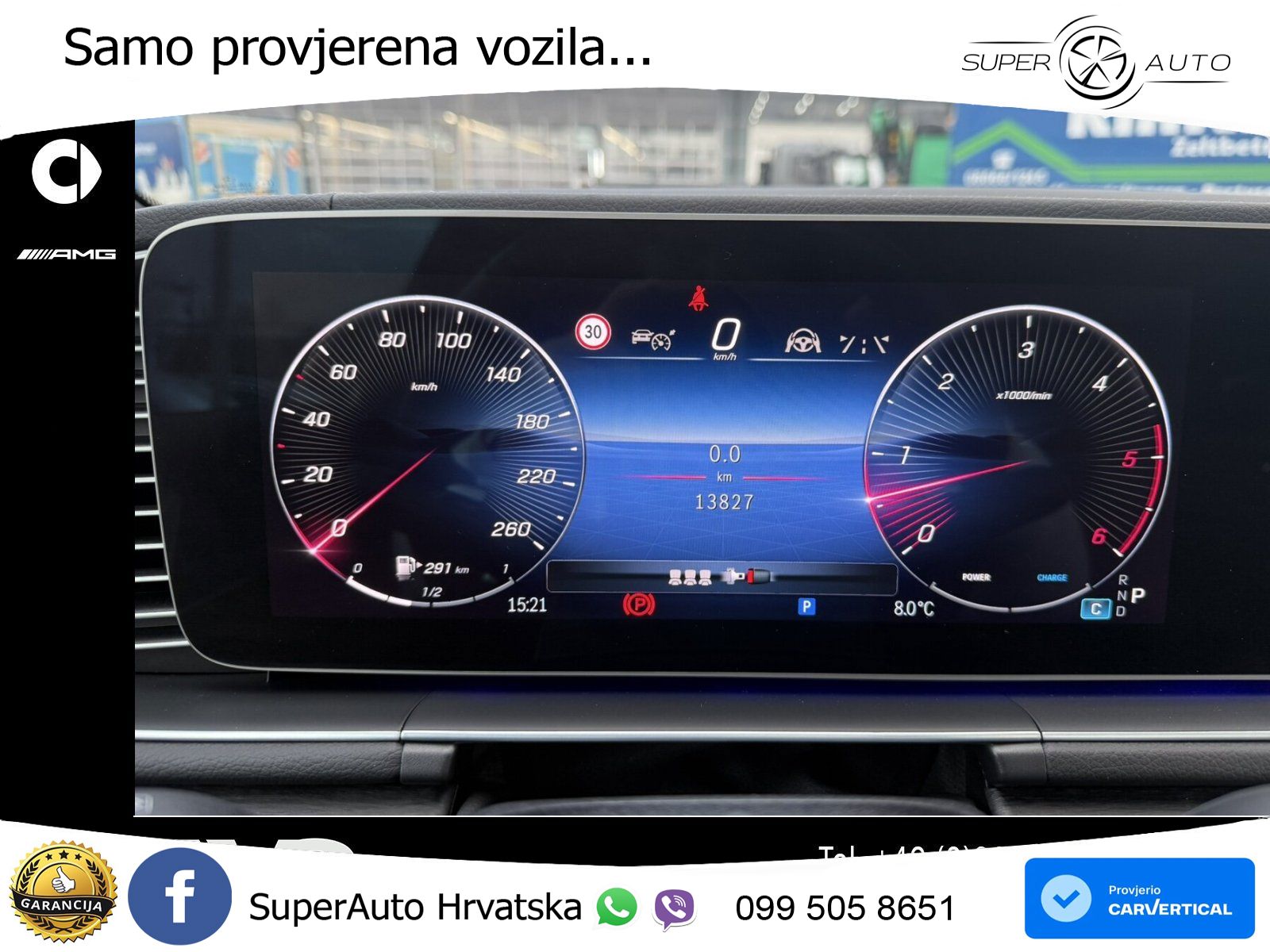 Mercedes GLE Coupe 450d 4M Aut. AMG 367 KS, PANO+ZRAČ+360+GR SJED+ACC+KEY+LANE