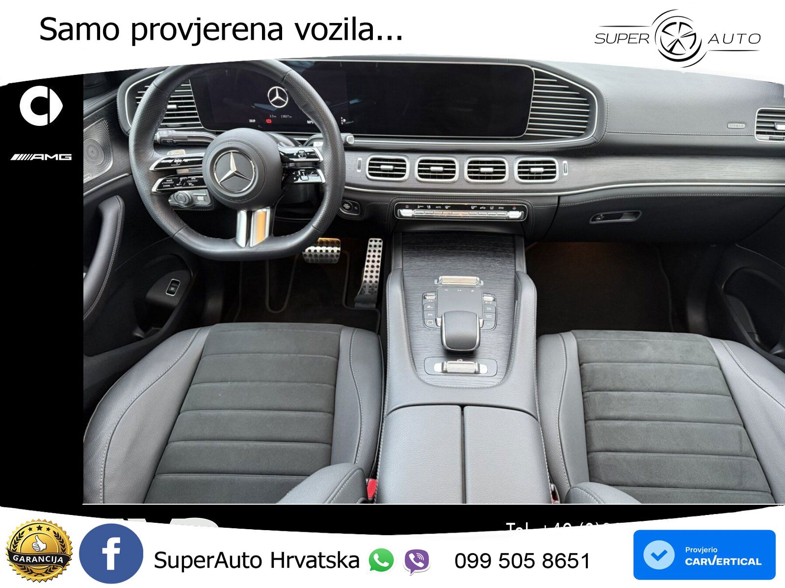 Mercedes GLE Coupe 450d 4M Aut. AMG 367 KS, PANO+ZRAČ+360+GR SJED+ACC+KEY+LANE