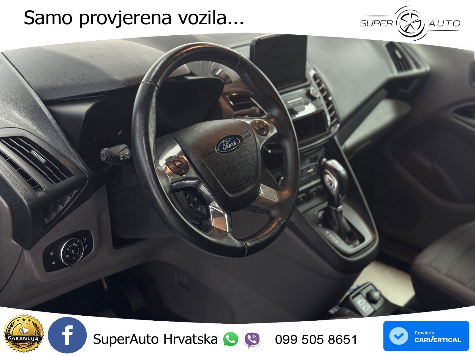 Ford Grand Tourneo Connect 1.5 EcoBlue Aut. Titanium 120 KS, ACC+GR SJED+KAM