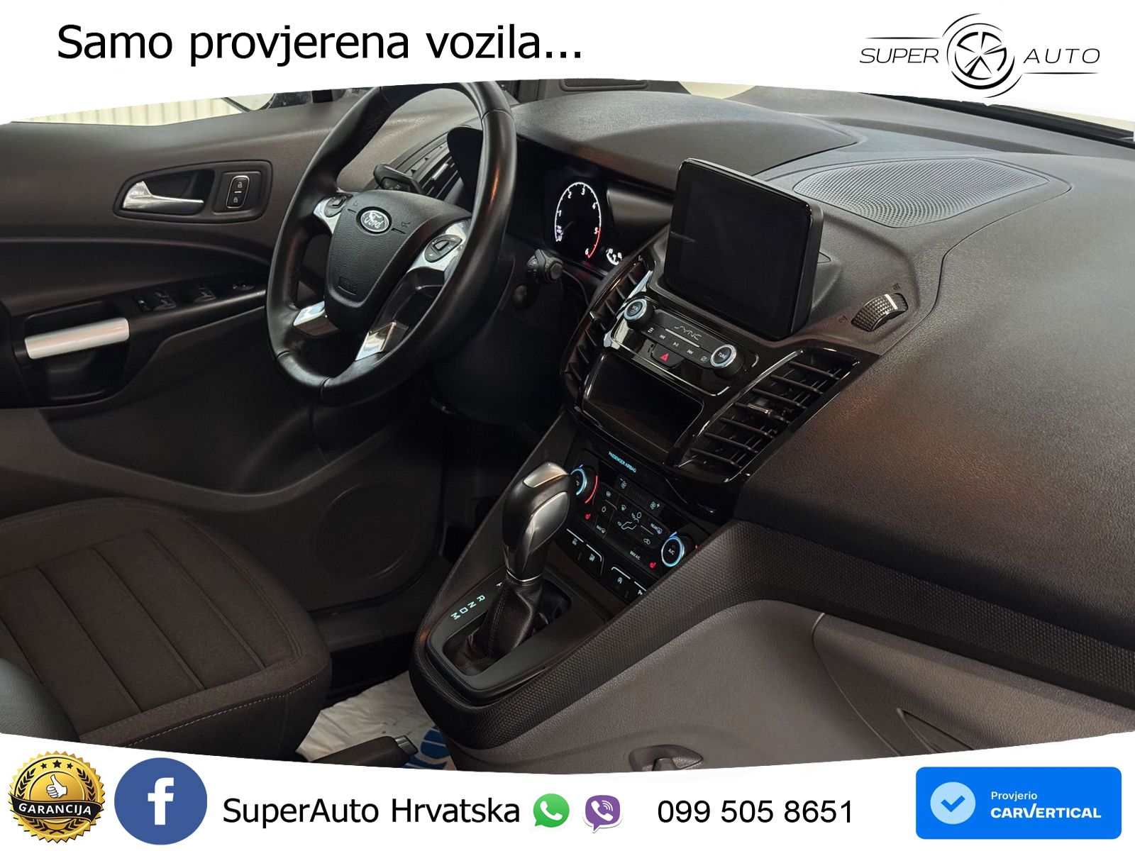 Ford Grand Tourneo Connect 1.5 EcoBlue Aut. Titanium 120 KS, ACC+GR SJED+KAM