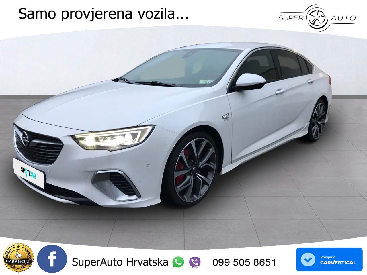 Opel Insignia GSi 2.0d 4x4 Aut. Premium 209 KS, LED+ACC+HEAD+GR SJED+360+PARK