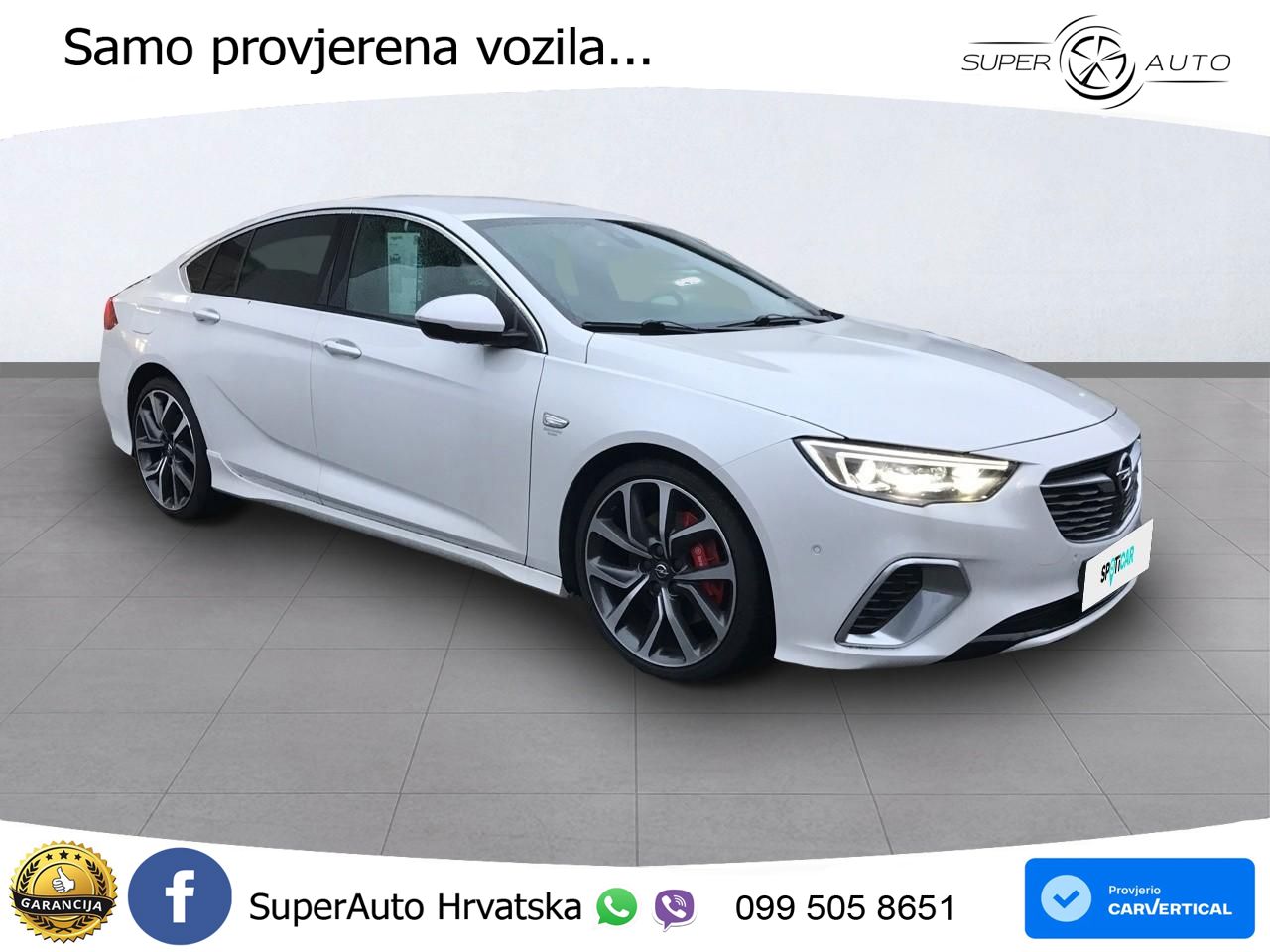Opel Insignia GSi 2.0d 4x4 Aut. Premium 209 KS, LED+ACC+HEAD+GR SJED+360+PARK