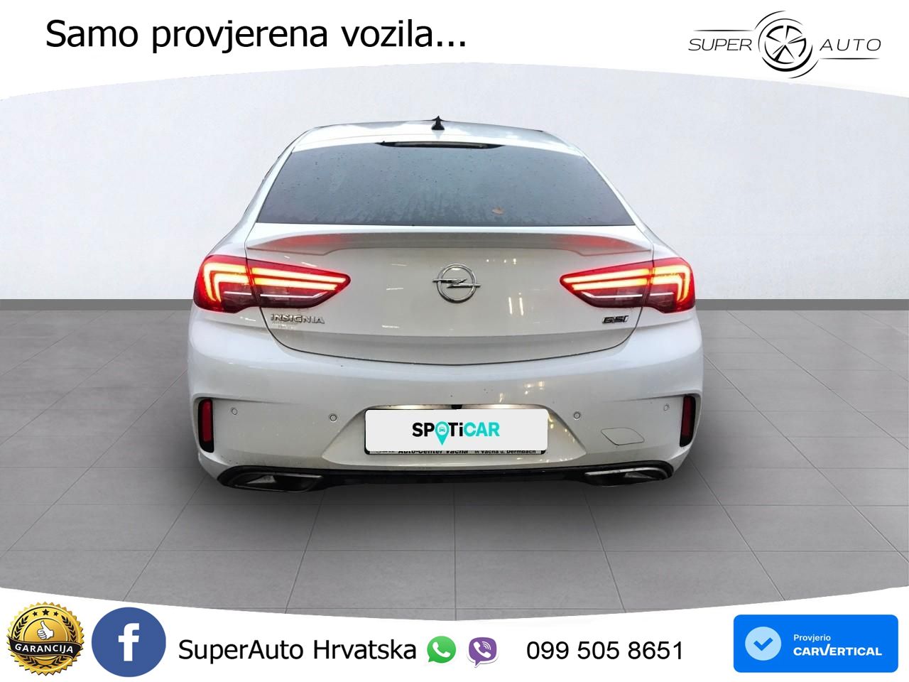 Opel Insignia GSi 2.0d 4x4 Aut. Premium 209 KS, LED+ACC+HEAD+GR SJED+360+PARK