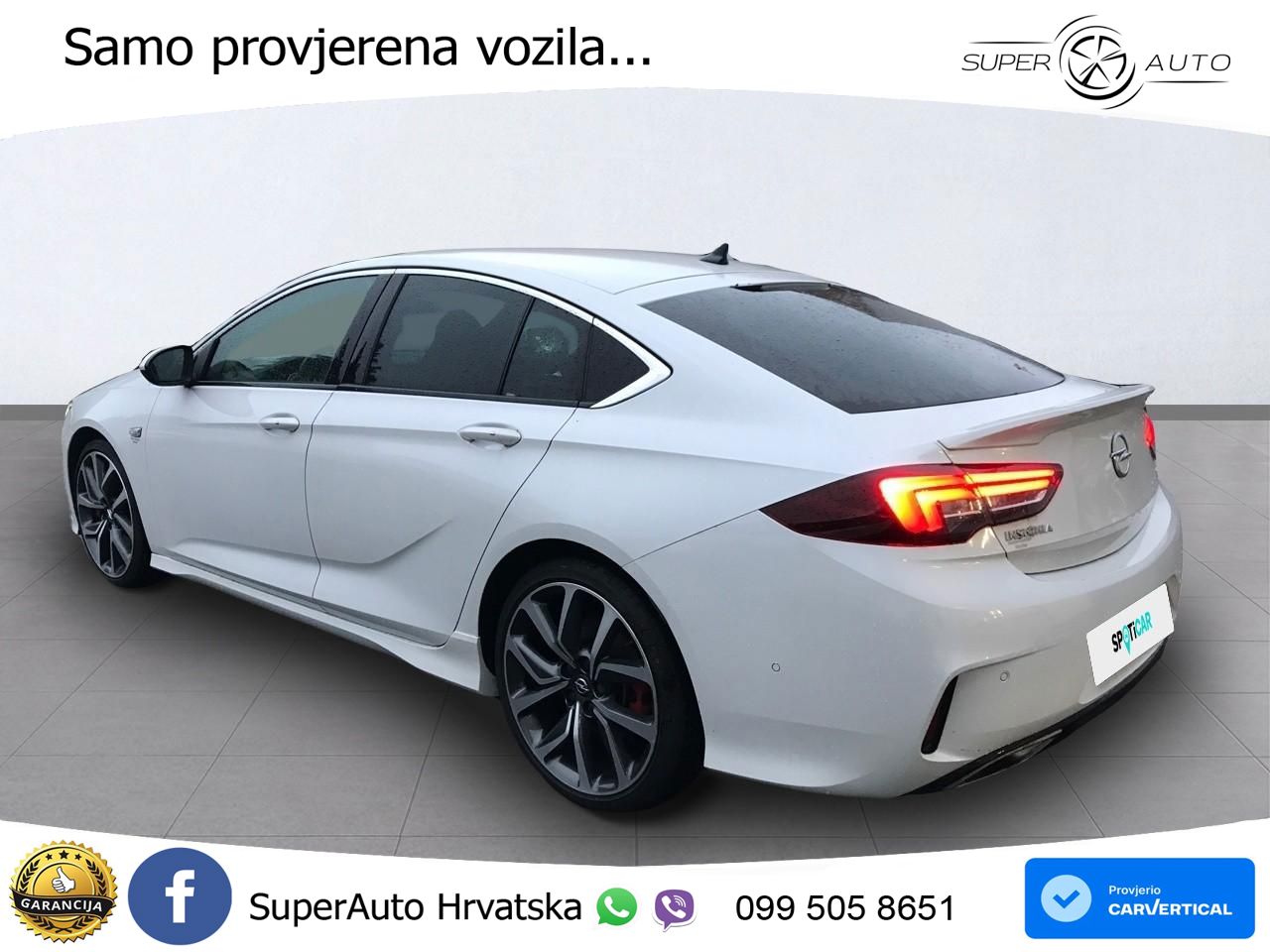 Opel Insignia GSi 2.0d 4x4 Aut. Premium 209 KS, LED+ACC+HEAD+GR SJED+360+PARK