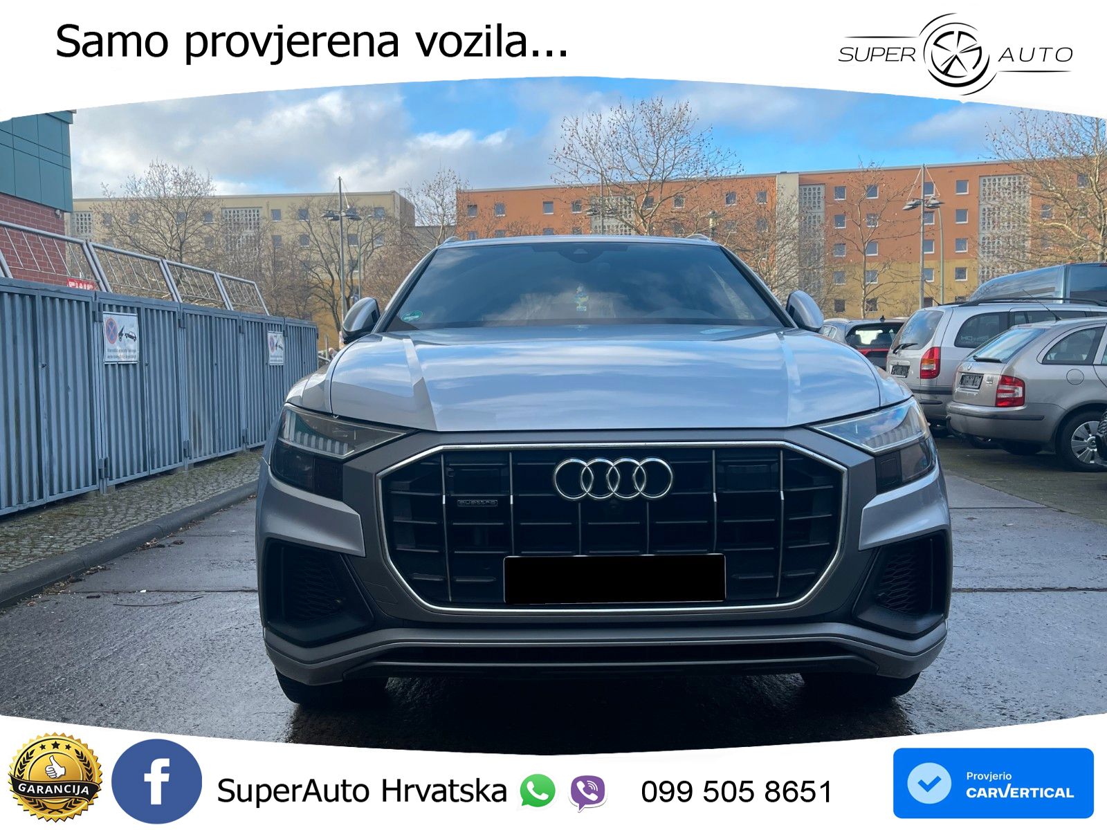 Audi Q8 55 TFSI quattro Aut. S line 340 KS, PANO+360+ACC+GR SJED+VIRT+LANE