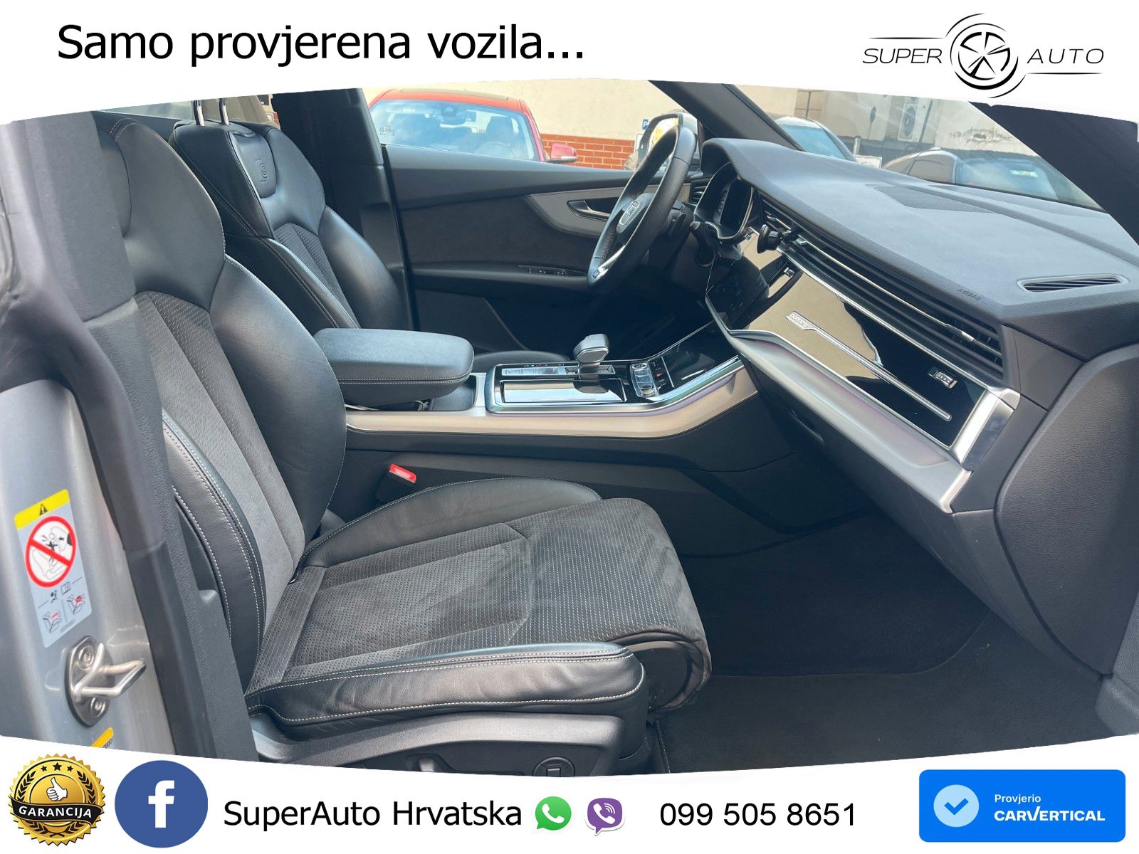 Audi Q8 55 TFSI quattro Aut. S line 340 KS, PANO+360+ACC+GR SJED+VIRT+LANE