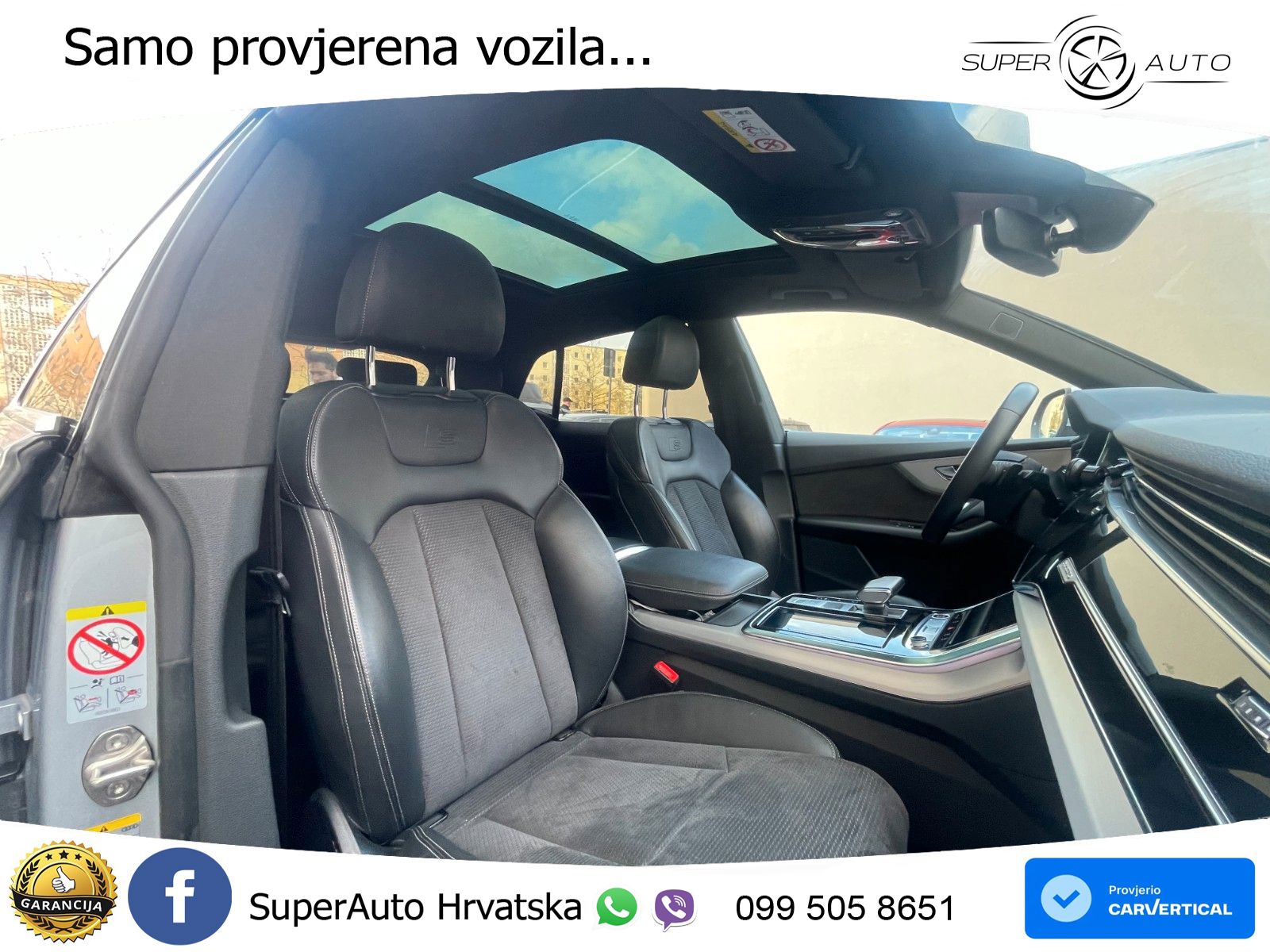 Audi Q8 55 TFSI quattro Aut. S line 340 KS, PANO+360+ACC+GR SJED+VIRT+LANE