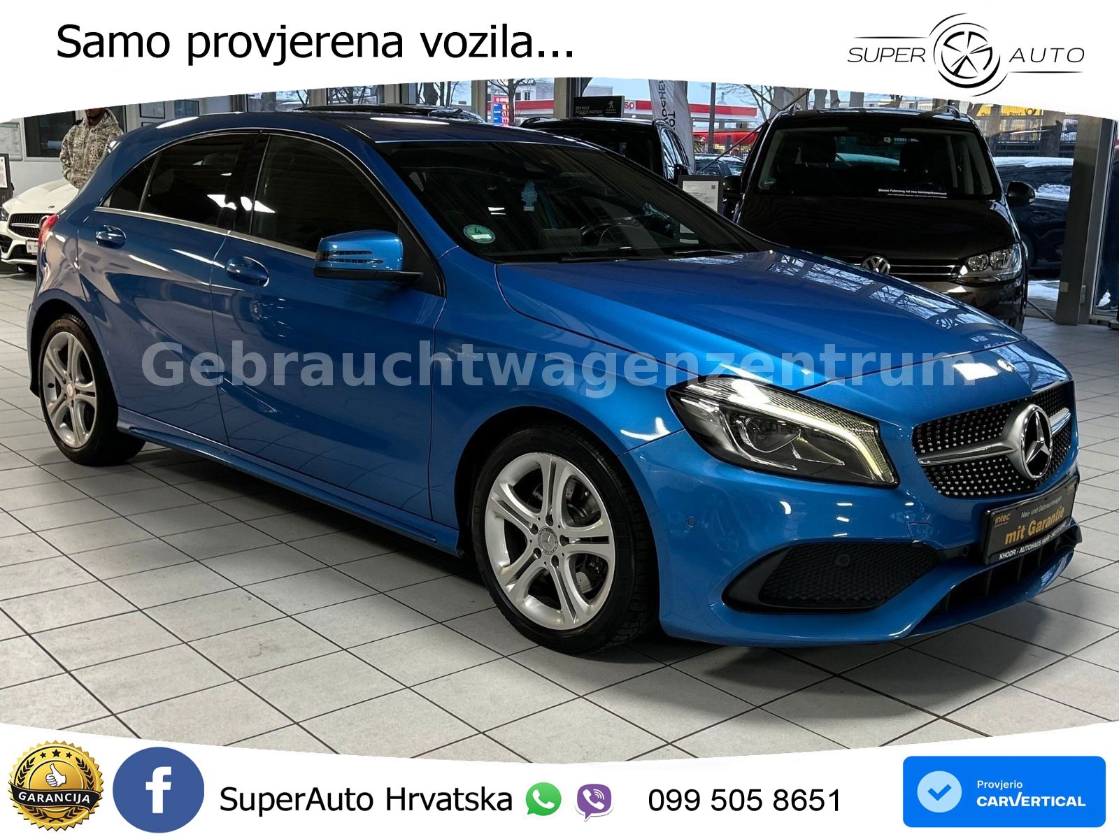 Mercedes A 220d Aut. AMG 177 KS, KAM+LED+GR SJED+NAVI