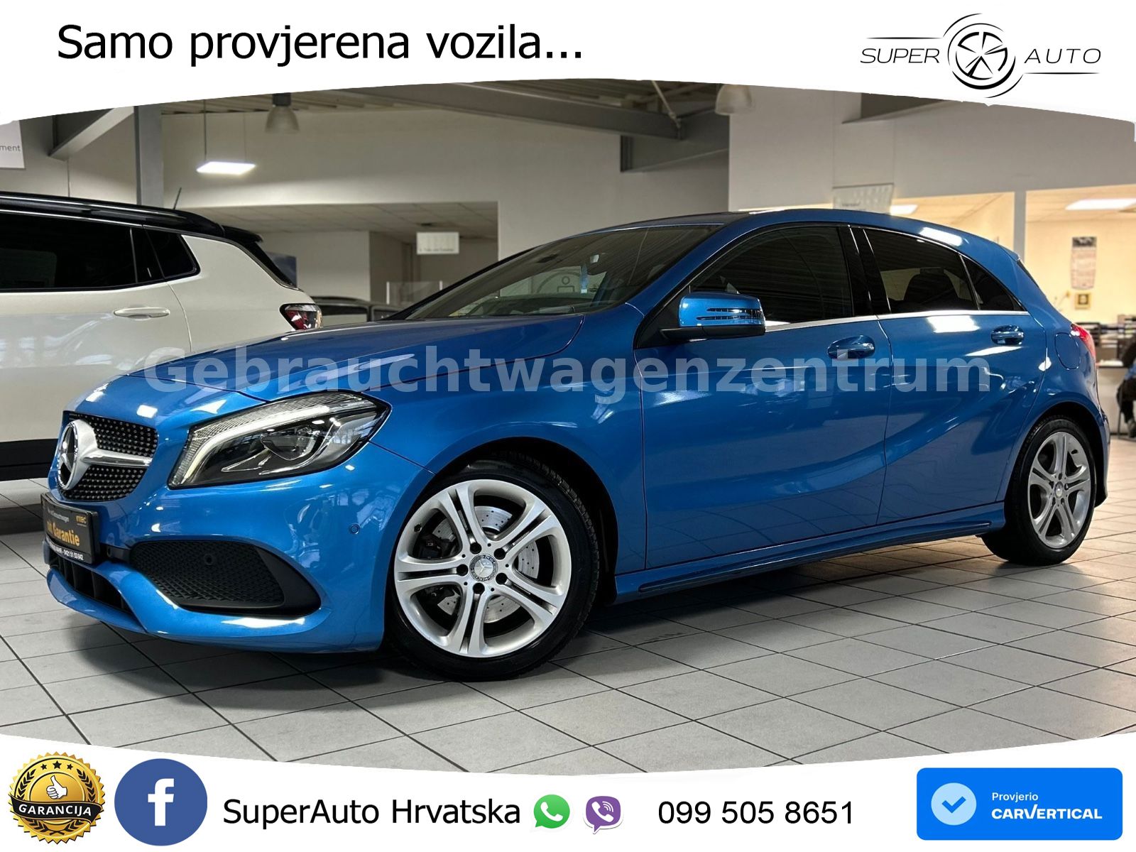Mercedes A 220d Aut. AMG 177 KS, KAM+LED+GR SJED+NAVI