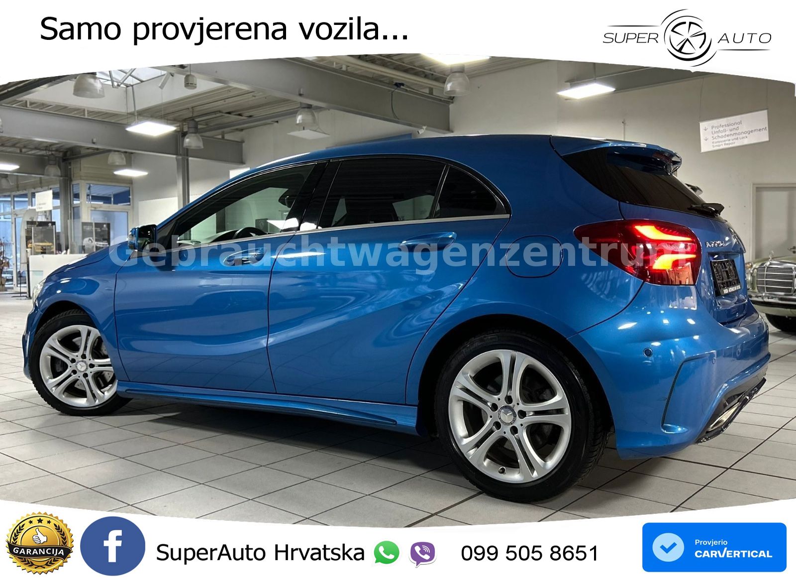 Mercedes A 220d Aut. AMG 177 KS, KAM+LED+GR SJED+NAVI