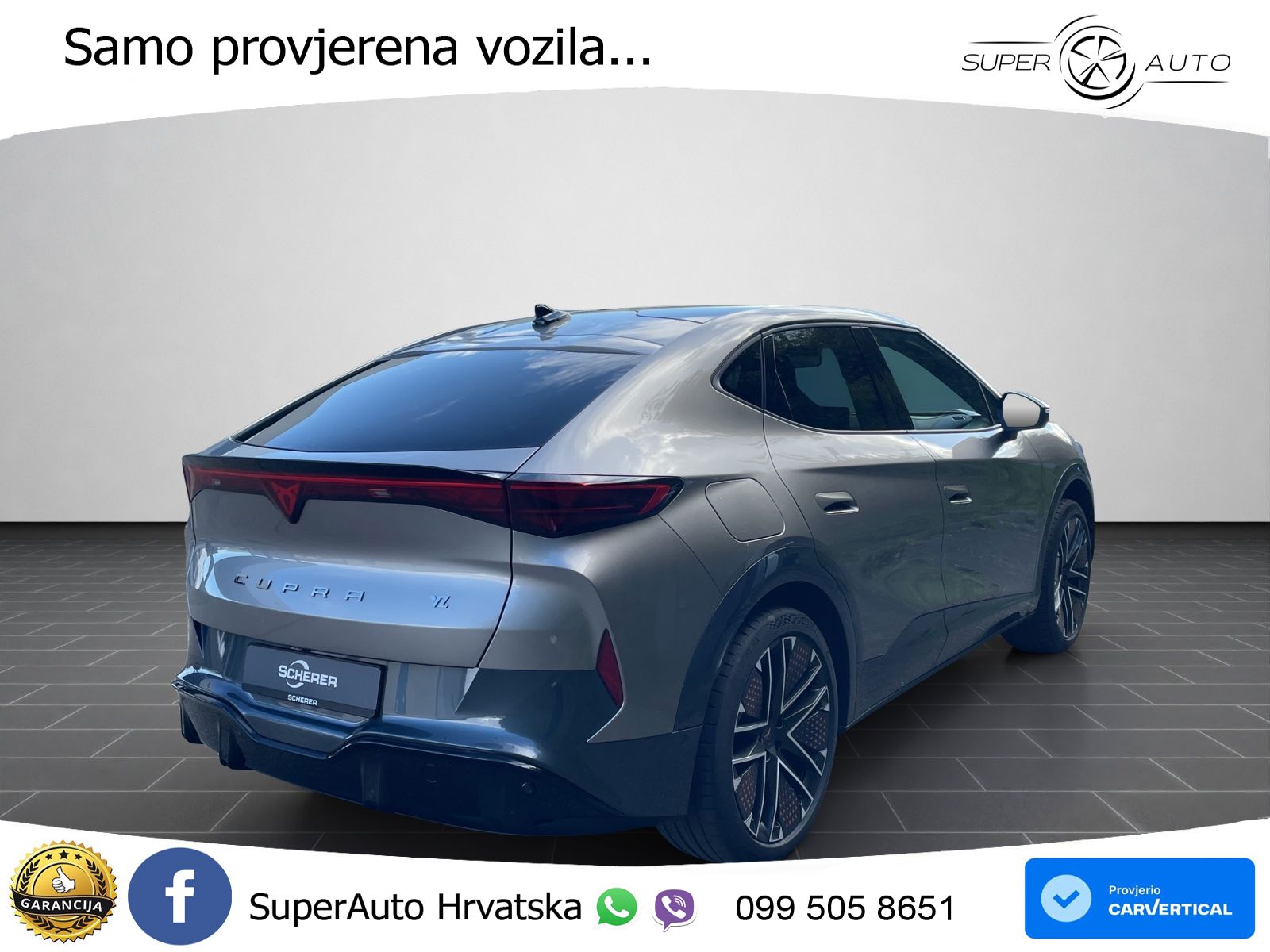 Cupra Tavascan 4Drive Aut. VZ 340 KS, PANO+360+ACC+GR SJED+HEAD+KEY+LANE