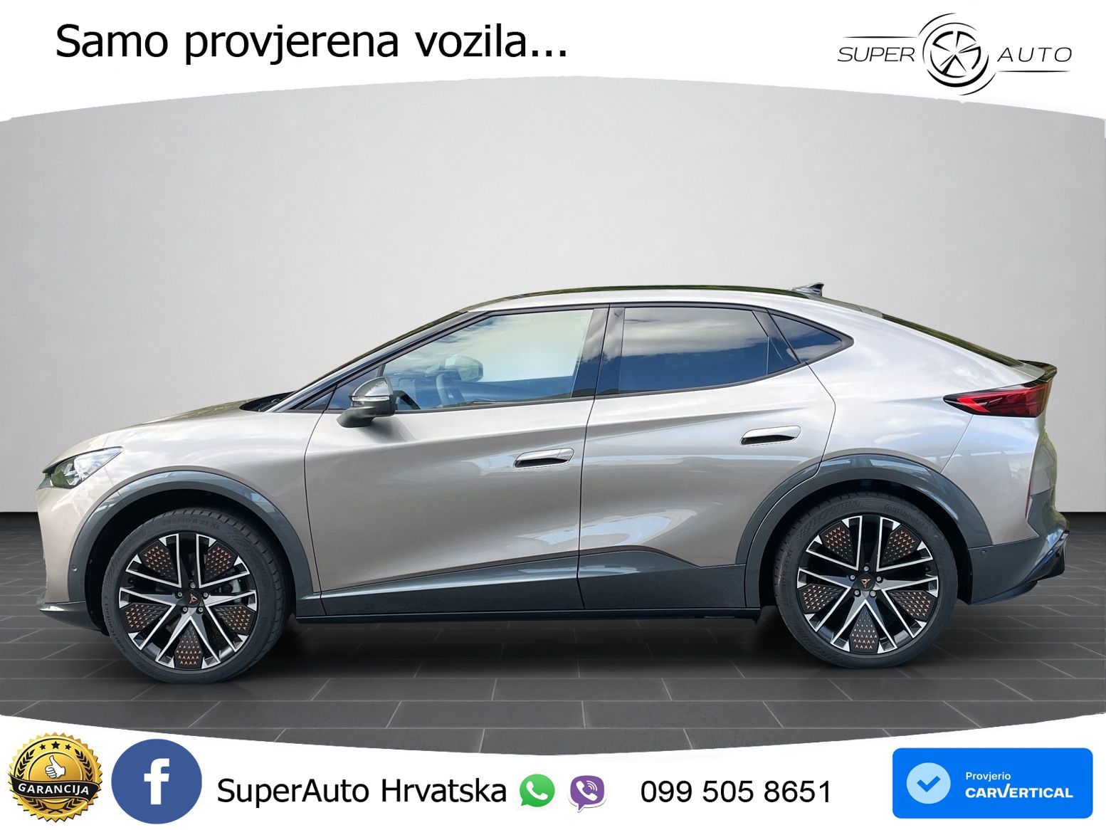 Cupra Tavascan 4Drive Aut. VZ 340 KS, PANO+360+ACC+GR SJED+HEAD+KEY+LANE