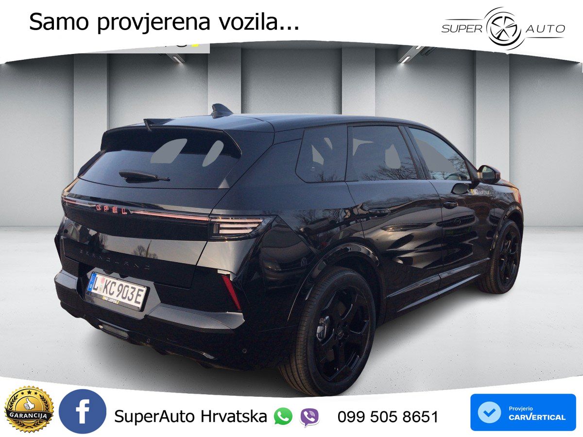 Opel Grandland 73 kWh Electric 325 KS, ACC+PANO+4xGR SJED+HEAD+360