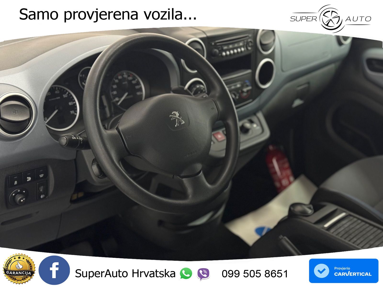 Peugeot Partner Tepee 1.6 HDi Aut. Active 92 KS, RAMPA+KLIMA