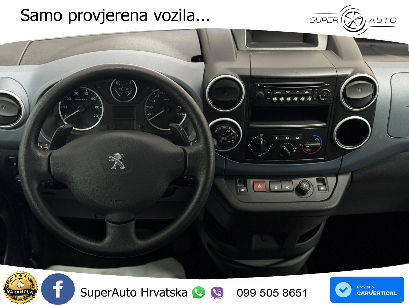 Peugeot Partner Tepee 1.6 HDi Aut. Active 92 KS, RAMPA+KLIMA